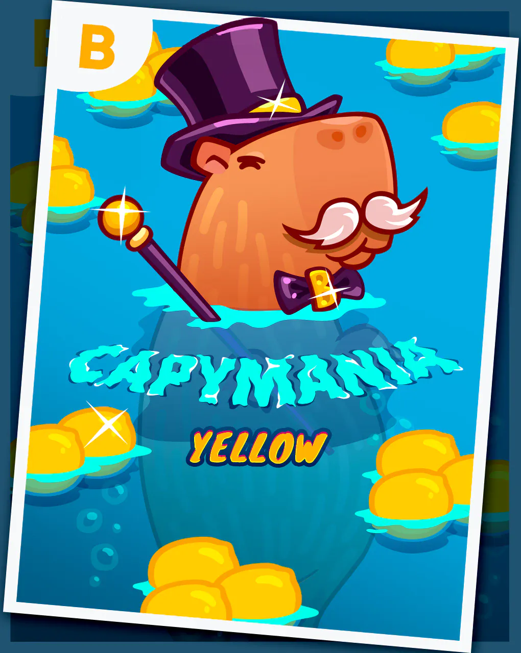 Capymania Yellow - MASURAPLAY77